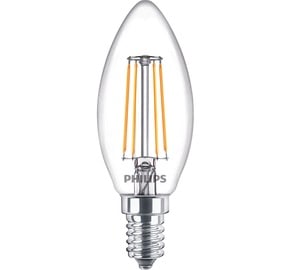 Lambipirn Philips LED, B35, soe valge, E14, 4.3 W, 470 lm