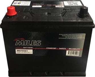 Miles M070561 Starter Battery 70Ah 560A +/-