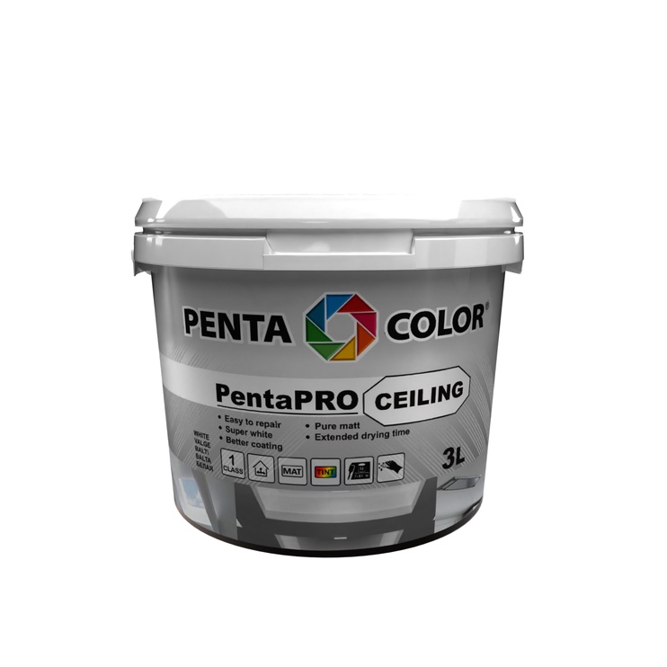 Värv Pentacolor PentaPRO Ceiling, 3 l