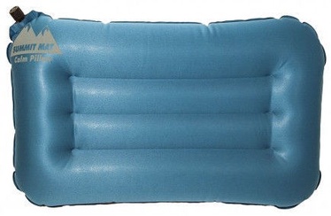 Piepūšams spilvens Summit Mat Calm Pillow, zila, 47 cm x 27 cm