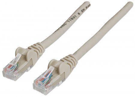 Провод Intellinet CAT 6 UTP RJ-45 8P8C, RJ-45 8P8C, 20 м, серый