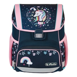 Школьный рюкзак Herlitz Unicorn, синий/розовый/многоцветный