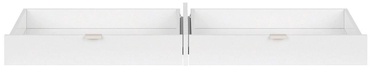 Black Red White Princeton Set Of Drawers For The Desk White/Gray