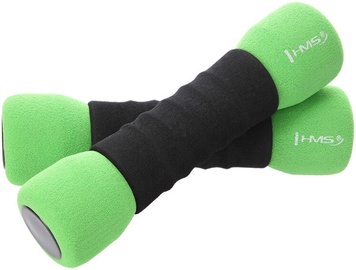 Гантеля HMS CM06 Soft Grip, 1.5 кг x 2 шт.