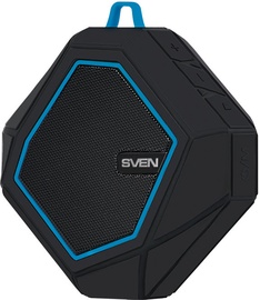 Belaidė kolonėlė Sven PS-77 Bluetooth, juoda/mėlyna