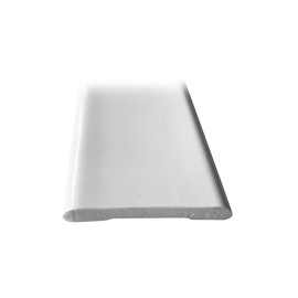 Durų apvadas DP70 001, baltas, 220 x 7 cm