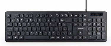 Klaviatūra Gembird KB-MCH-04 Keyboard US Black
