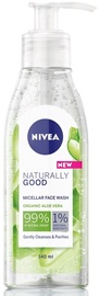 Sejas tīrīšanas līdzeklis Nivea Naturally Good, 140 ml
