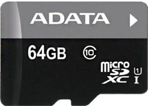Adata 64GB Premier Micro SDXC Class 10 + Micro reader