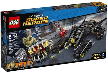 Konstruktors LEGO Super Heroes Batman Killer Croc Sewer Smash 76055