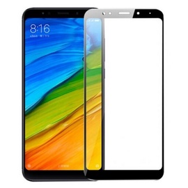 BlueStar 3D Extra Sticky Tempered Glass For Xiaomi Redmi Note 5 / Redmi 5 Plus Full Face Black
