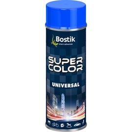 Аэрозольная краска Bostik Super Color Universal, простые, небесный голубой (sky blue; r-5015), 0.4 л