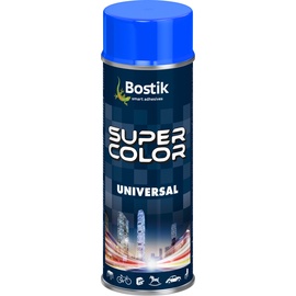 Aerosoolvärv Bostik Super Color Universal, tavaline, taevasinine (sky blue; r-5015), 0.4 l