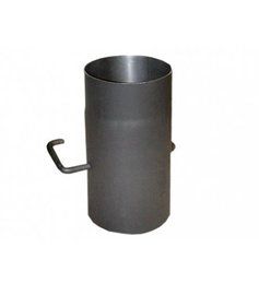 Kamina ühendustoru Wadex, must, 120 mm, 25 cm