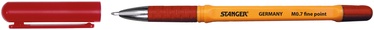 Stanger Ball Point Fine Point Softgrip 0.7 50pcs Red