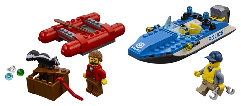Konstruktorius LEGO® City Wild River Escape 60176 60176
