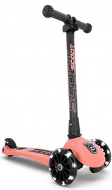 Vaikiškas paspirtukas Scoot and Ride Highway Kick 3 LED 96357 Peach