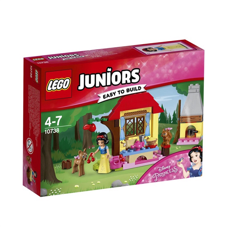 Konstruktor LEGO Juniors Snow White's Forest Cottage 10738 10738