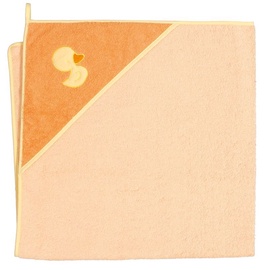 Ceba Baby Bath Towel Duck Orange