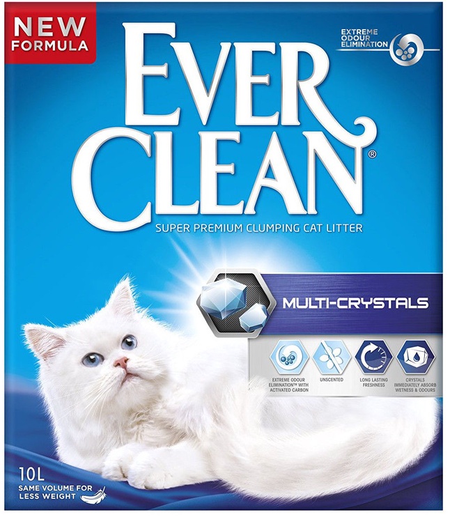 Kaķu pakaiši EverClean Multi-Crystals, 10 l