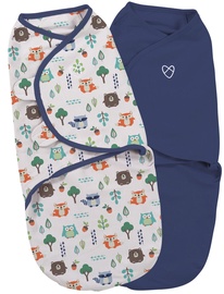 Summer Infant SwaddleMe Original Swaddle 2pcs Small Into The Woods