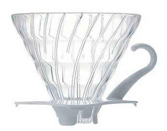 Hario V60 Glass Dripper 0.5l White