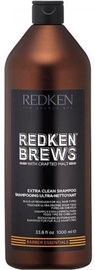 Шампунь Redken Brews Extra Clean, 1000 мл