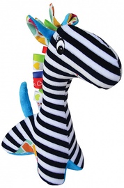 Mīkstā rotaļlieta Hencz Toys Zebra Tymek, balta/melna, 23 cm