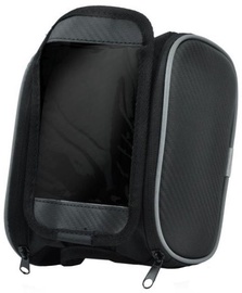 Etui MB1 Dual Zipper Pocket Bike Frame Bag with Universal 5.5" Smartphone Top Holder Case