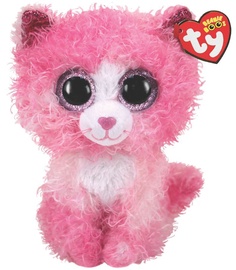 Mīkstā rotaļlieta TY Beanie Boos Regan Cat 36479, rozā, 24 cm