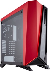 Corsair Carbide SPEC-OMEGA Mid Tower ATX w/ Tempered Glass Window Black/Red