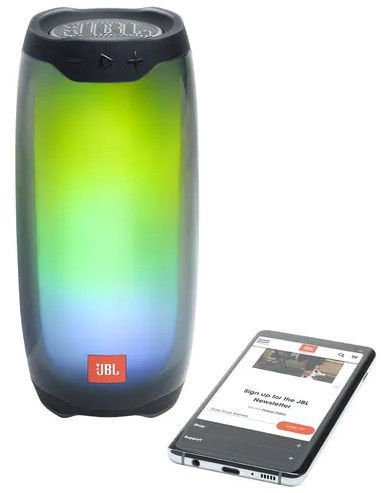 Bezvadu skaļrunis JBL Pulse 4, melna, 20 W