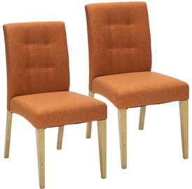 Стул для столовой Home4you Enrich Orange, 2 шт.