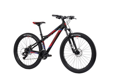 Велосипед горный Lombardo, 27.5 ″, 16" (40 cm) рама, черный/красный