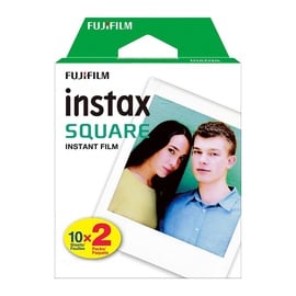 Foto lente Fujifilm Instax Square Glossy Instant Film, 20 gab.
