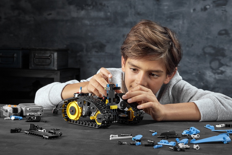 Konstruktors LEGO Technic Kaskadieru sacīkšu auto ar tālvadības pulti 42095, 324 gab.