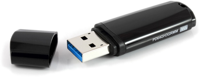 USB atmintinė Goodram Mimic UMM3, juoda, 32 GB