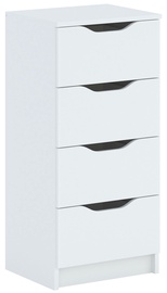 Комод Top E Shop Alexo, белый, 40x40x92 см