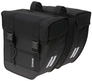 Basil Tour XL Double Bicycle Bag Black 40l