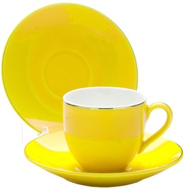 Mayer & Boch Cup Set 4pcs Yellow 8cl 24751