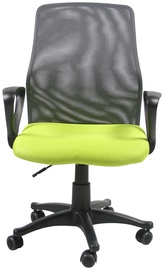 Biroja krēsls Treviso, 5.8 x 59 x 90 - 102 cm, zaļa/pelēka