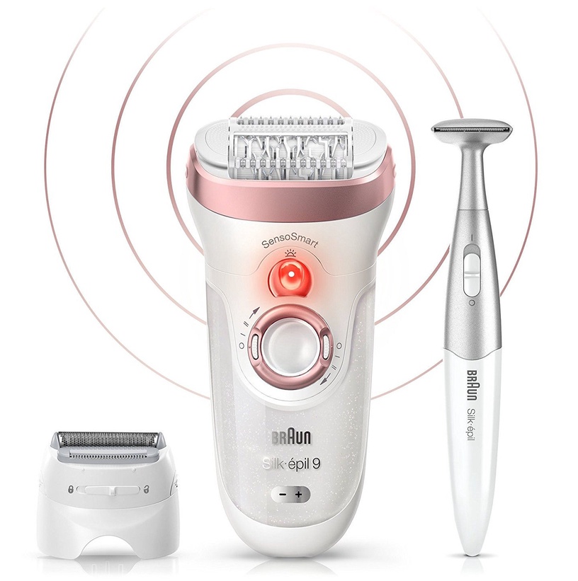 Эпилятор Braun Silk-èpil 9 SensoSmart SES9/890, белый