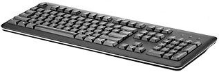HP 2013 Black design USB Keyboard EN