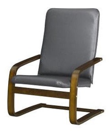 Bodzio Bajka Armchair Seat Unit Nut Graphite 27S