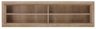 Seinariiul Black Red White Koen, tamm, 143.5x26.5x42 cm