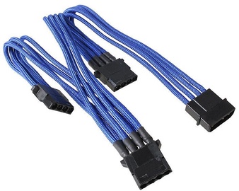 BitFenix Alchemy Molex To Molex 3x Adapter 55cm Blue