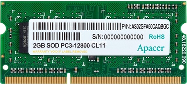 Apacer 2GB 1600MHz DDR3 CL11 AS02GFA60CAQBGC