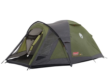 3-местная палатка Coleman Darwin 3 Plus 2000012149, зеленый/серый
