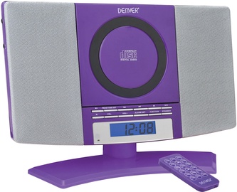 Музыкальный центр Denver MC-5220 Purple, фиолетовый