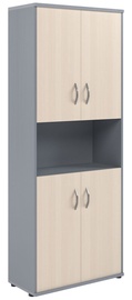 Skyland Imago Office Cabinet CT-1.5 Maple/Metallic